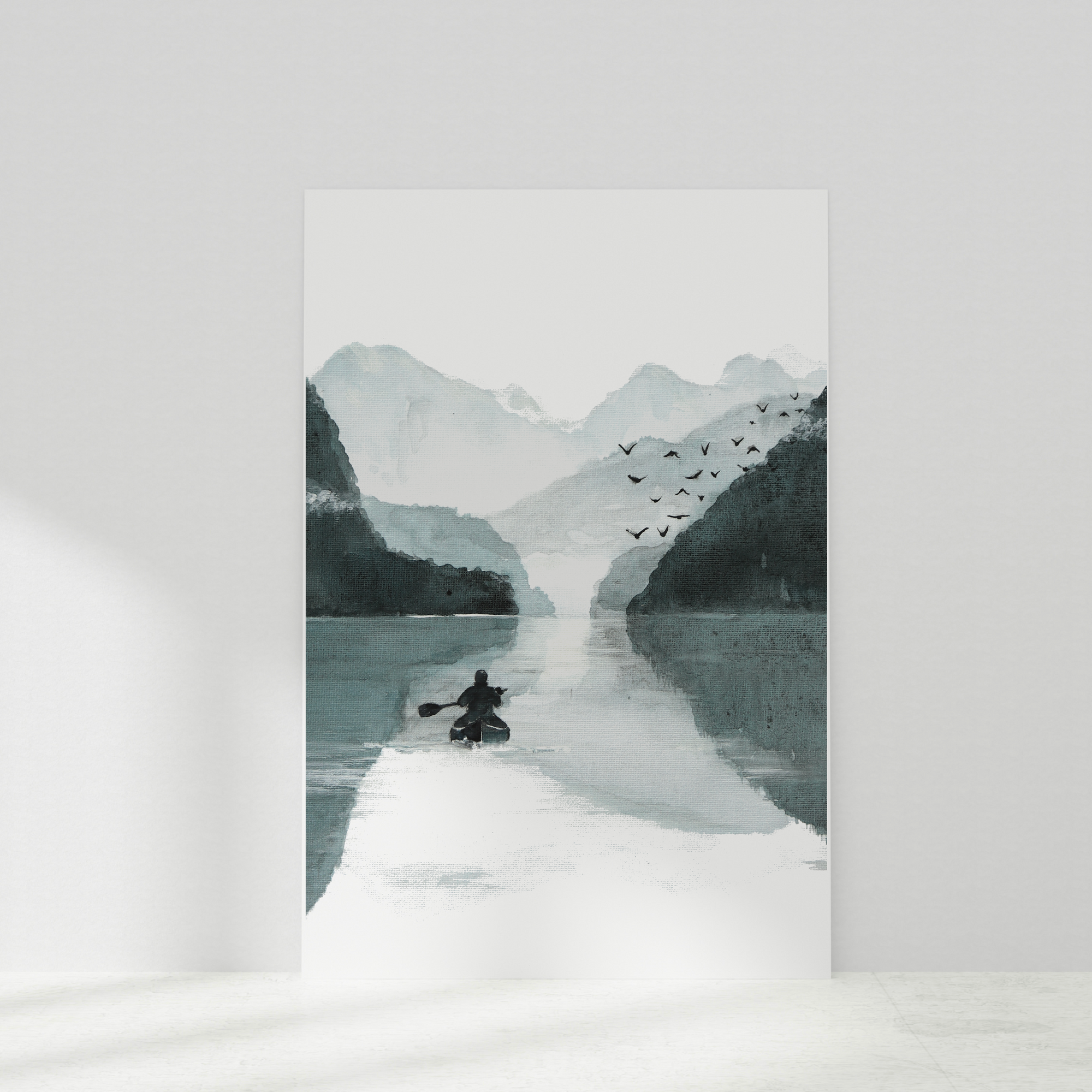 A clear silence