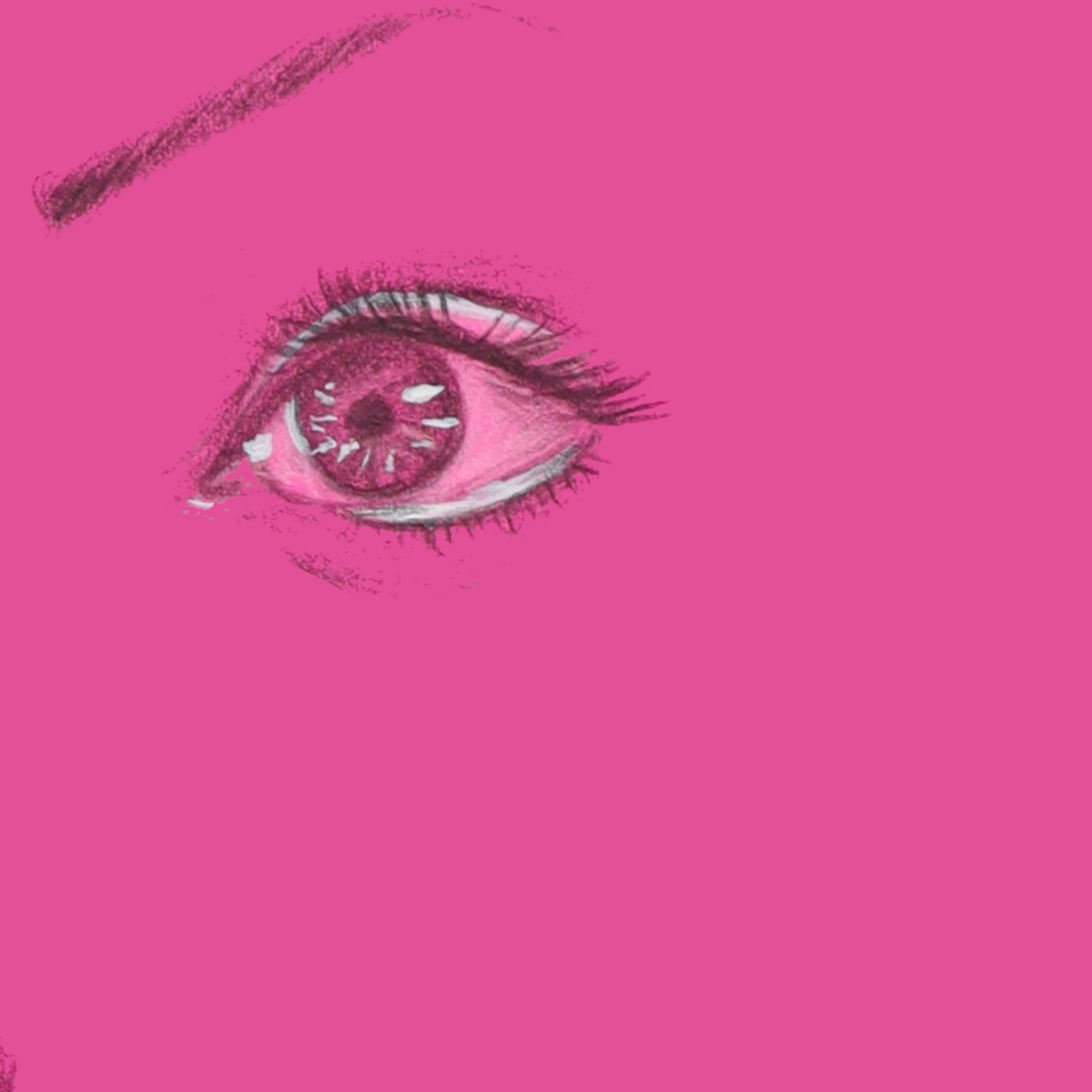 Elle regarde l’invisible